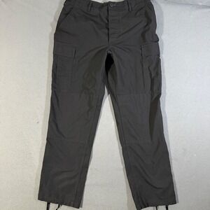 VTG Propper Combat Cargo Pants Mens Size 34x31 Black Tactical Military‎ Trousers